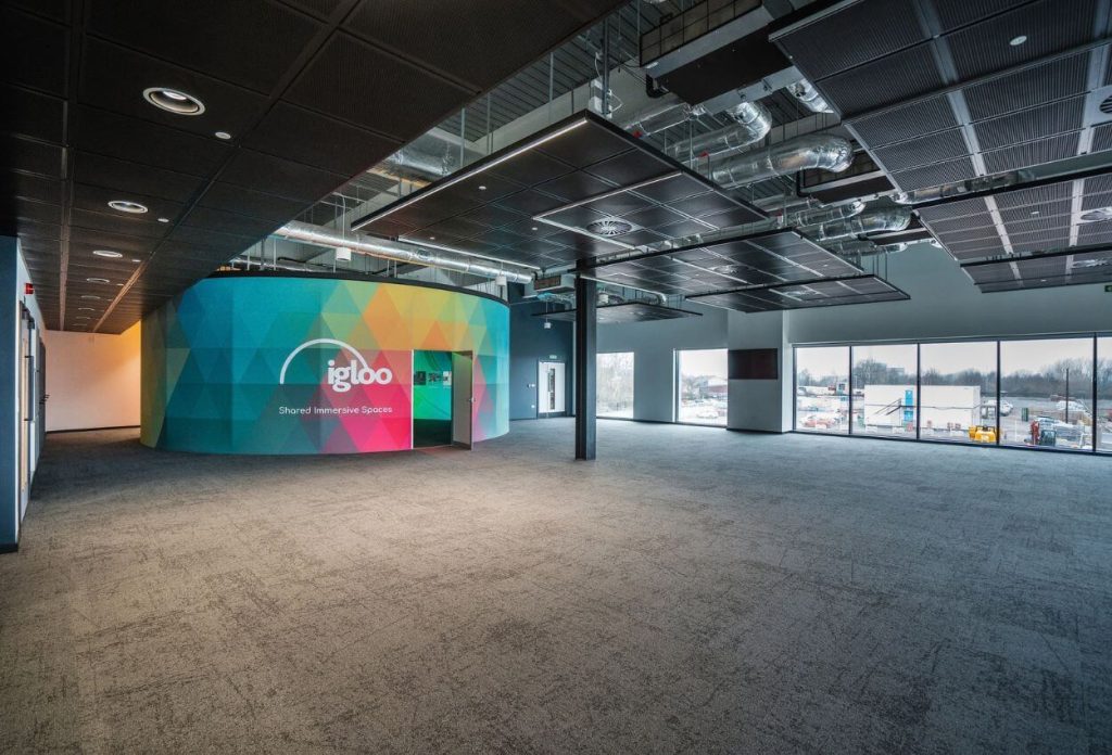 360 degree immersive Igloo at the National Brownfield Institute